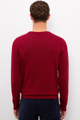 Мужской бордово-красный свитер Неожиданная скидка в корзине - U.s. polo assn фото 3