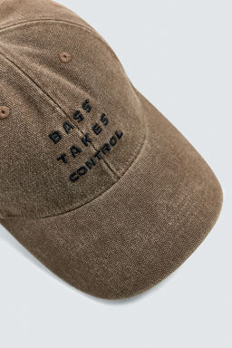 CONTRAST EMBROIDERY CAP - Zara фото 3