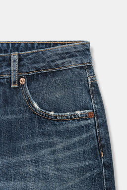 TRF WIDE-LEG LOW-RISE JEANS - Zara фото 48