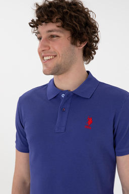 Erkek Slim Fit Polo Yaka Saks Basic Ti__rt Sepette S_rpriz _ndirim - U.s. polo assn фото 2