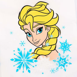 Дождевик детский, размер L, 110-120 см , Холодное сердце - Disney фото 7