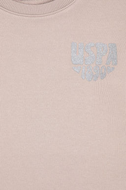 K_z _ocuk Ta_ Basic Sweatshirt Sepette S_rpriz _ndirim - U.s. polo assn фото 4