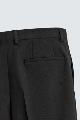 PANTAL?N TRAJE 100% LANA / Negro - Zara фото 8