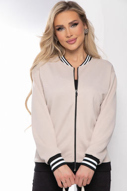 Бомбер Игра со стилем (беж) Б8542 - Lt collection фото 10