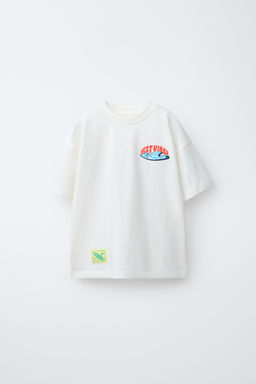 CAMISETA ESTAMPADO BEST VIBES / Blanco