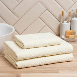 Полотенце махровое Love Life Комфорт 70х140 см, молочный, 100% хл, 500 гр/м2