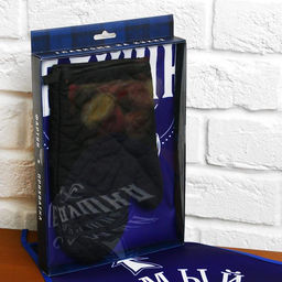 Фартук кухонный Самый лучший дедушка и прихватка