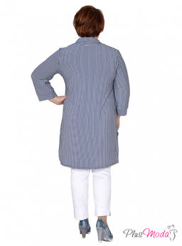 Рубашка Модель №411-A размеры 44-80 - Plusmoda фото 8