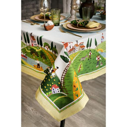 Скатерть Этель Тоскана 180х150 см, 100 % хлопок, саржа 190 гр/м2  фото 4