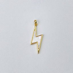 Подвеска перламутровая "Молния" (1 шт)