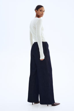 Pantal?n denim con cord?n de ajuste Feather Soft - H&m фото 6