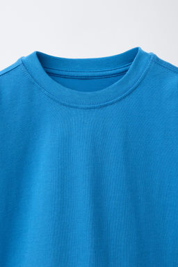 CAMISETA LISA / Azul?n - Zara фото 3