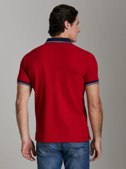 Поло мужское RUSSIA 65M-RR-1497 RED-N-ROCKS - Addic фото 4