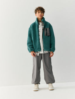 Брюки ветрозащитные Серебро с хлопковым подкладом - Bungly фото 12