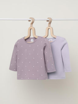 Джемпер Crockid К 302520 нежно-лавандовый набор 2 шт для новорожденных  фото 2