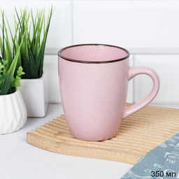Кружка 350 мл Классика крапинка / 20043 /уп 12/36/ Розовый