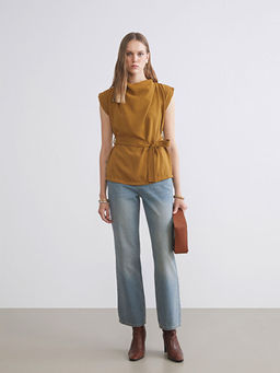 Wideleg Kad?n Jean Pantolon