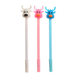 Цена за 5 шт. Ручка гелевая-прикол Олень МИКС - Calligrata фото 7