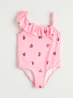 F?rf?rl? Kalp Desenli K?z ?ocuk Mayo