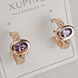 XUPING Серьги с замком кольцо арт. 18 1577 (id 281941)