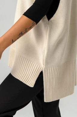 Женский вязаный жилет оверсайз Happyfox - Happy fox фото 4