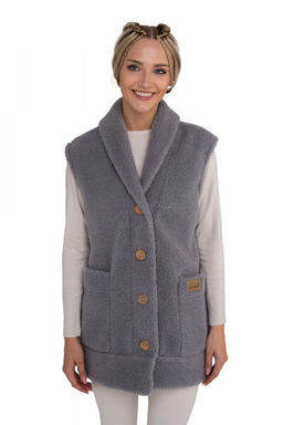 Жилет ДОМАШНИЙ женский - Woollamb фото 15