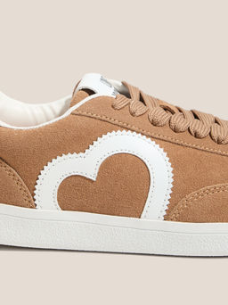 Женские кеды LOVE MOSCHINO CLOUD LOVE Артикул 4562470, коричнево-бежевый  фото 3