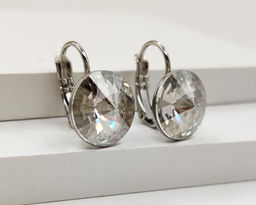 Серьги с кристаллами Swarovski