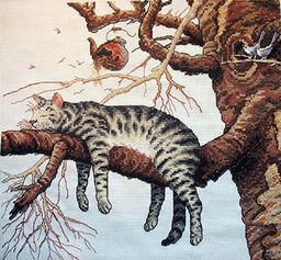 Набор для вышивания DIMENSIONS 35087 Слишком устал 28 x 28 см