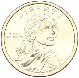 Монета 1 доллар 2026 года (P) США Коренные Американцы (Сакагавея)  Полли Купер