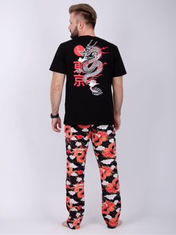 Костюм Драконы шорты, трикотаж - Малина фото 26