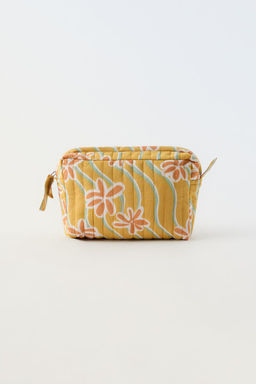 QUILTED BOHO PRINT TOILETRY BAG - Zara фото 5