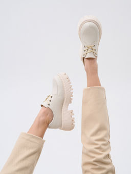 Туфли полуботинки 202.14728be. Бежевый-3