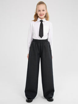 Брюки-палаццо для девочек - Синий мир фото 3