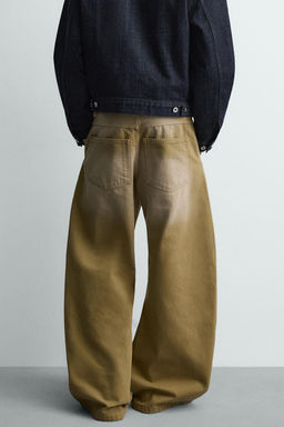 WASHED BALLOON FIT JEANS - Zara фото 22