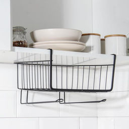 Корзина подвесная Доляна «Лофт», 28.5×24×17.5 см, чёрная