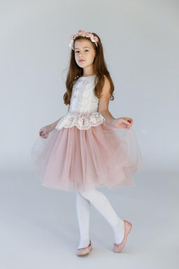 платье для девочки Л 18-6 Новеллагорох