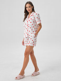 Блузка из муслина с принтом - Stilla фото 3