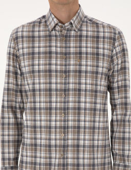 Kahverengi Regular Fit Uzun Kollu G_mlek - Pierre cardin фото 6