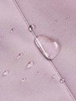 Парка женская софтшелл виндстоппер удлинённая с капюшоном розового цвета 9618_1R