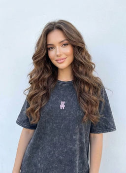 K13312 Футболка варенка (хлопок) ГРАФИТ