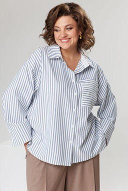 Костюм Romanovich Style 2-2726 голубой/бежевый фото 5