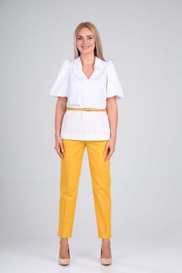 Костюм Gamma & Gracia 480 медовый белый черный горох