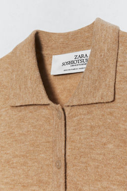 WOOL POLO NECK BODYSUIT SOSHIOTSUKI X ZARA фото 5