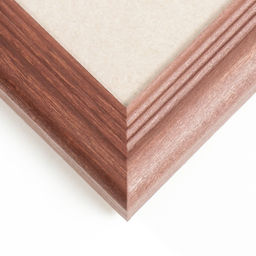 Фоторамка для фото 35×50 см Brawley, сосна, (пластиковый экран), махагон