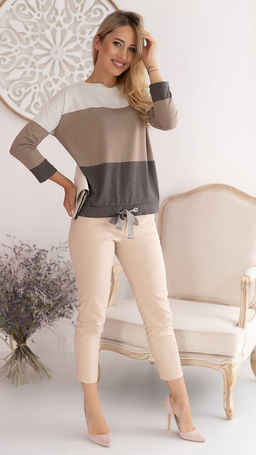 Джемпер Nika.PL Hajdan-3 бежевый  фото 2