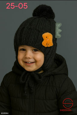 Шапка с тёплой синтепоновой подкладкой - Bruno фото 4