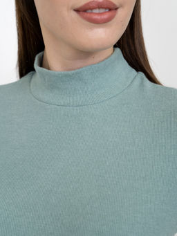 Водолазка рубчик.арт.375-8,фисташковая - Binita фото 4