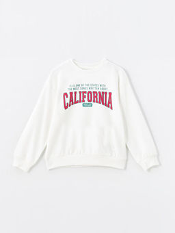 Bisiklet Yaka Unisex ?ocuk Sweatshirt