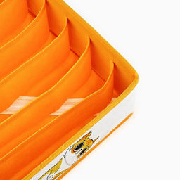 Органайзер для хранения, кофр для белья 7 ячеек Рыжий кот, 323210 см - See you home фото 5